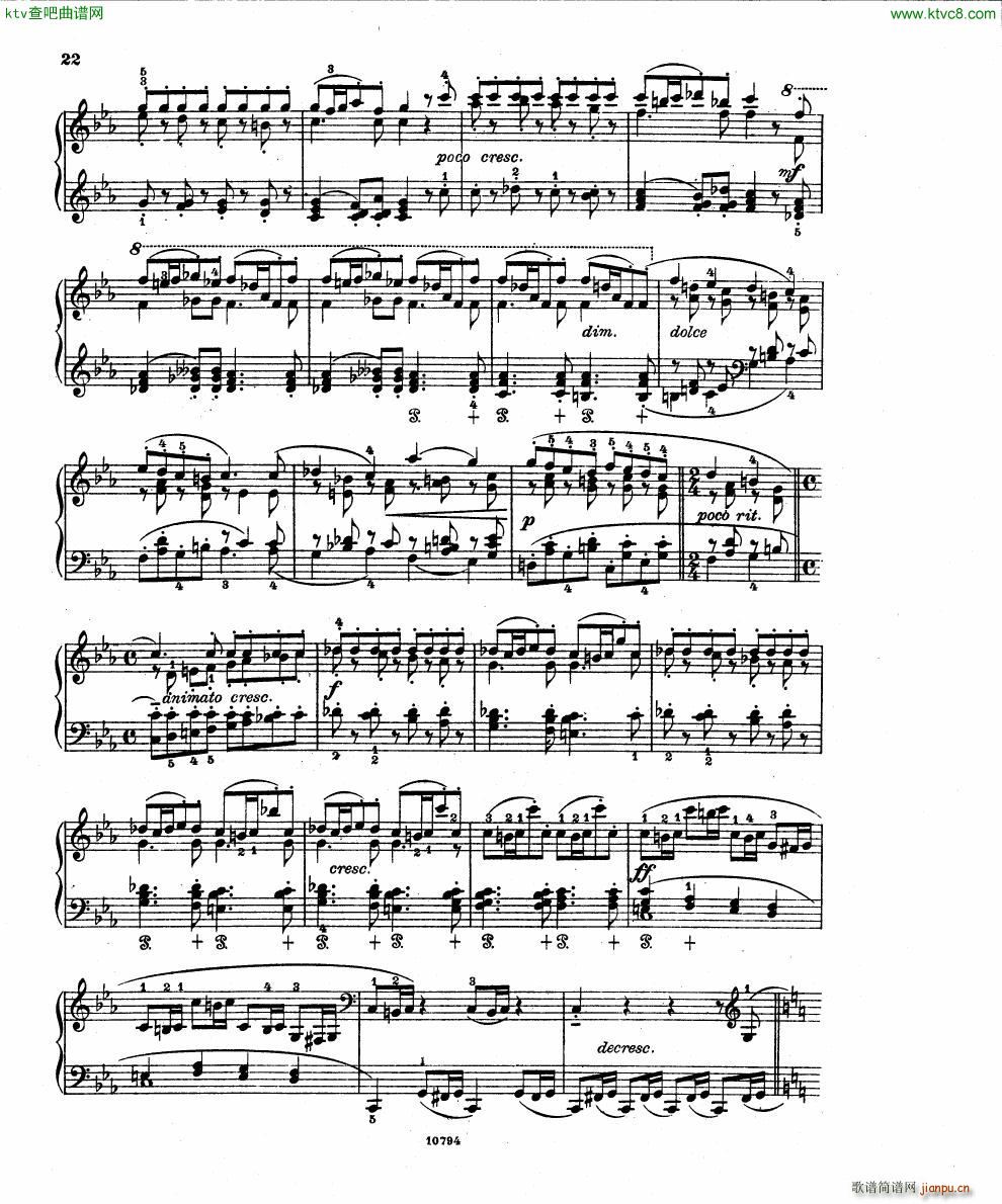 Fuchs Robert Improvisation pour clavier op 1120