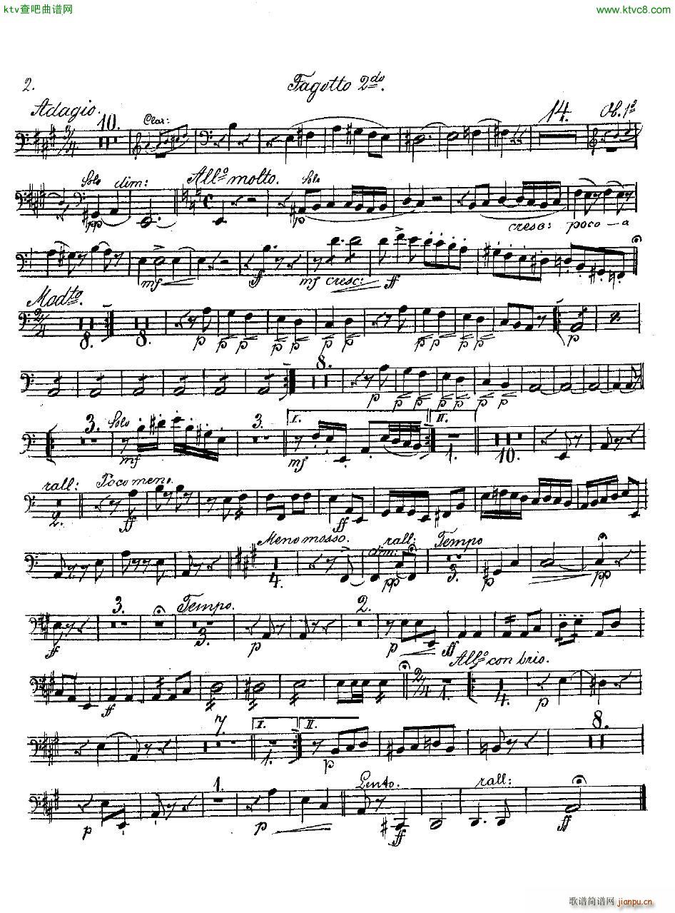 Andersen op 2 Ungarische Fantasie orch parts40
