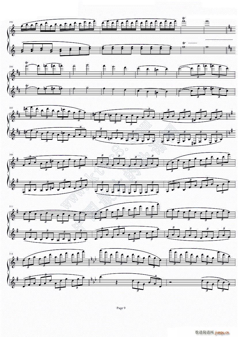 钢琴协奏曲Op61第一乐章_贝多芬 beethoven10