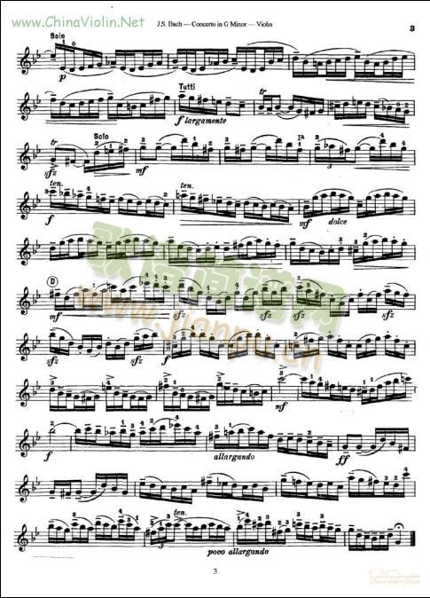 G小调协奏曲3