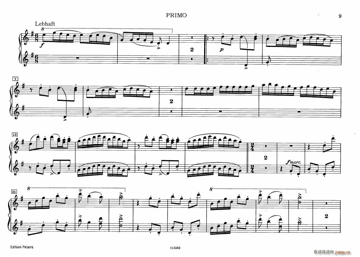Bresgen Kuckucksuite for piano 4hands6