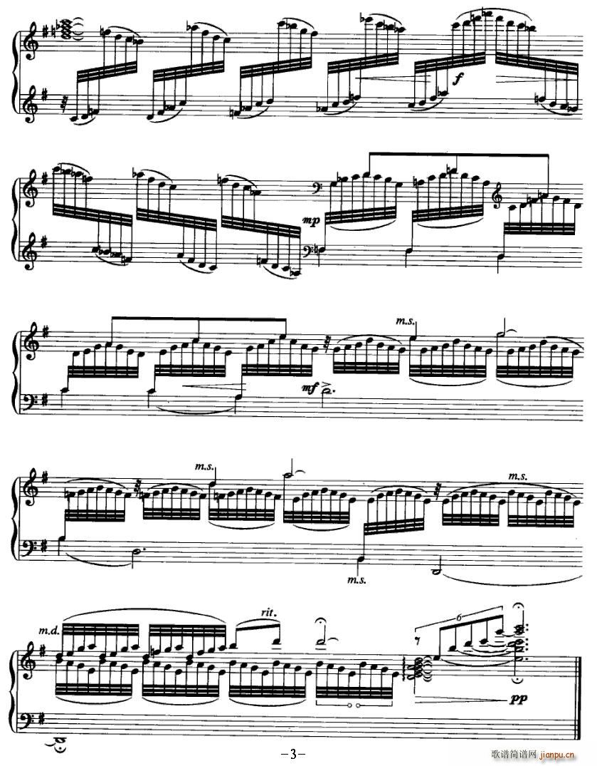 蒙古族唱调风格钢琴曲:翔姿3