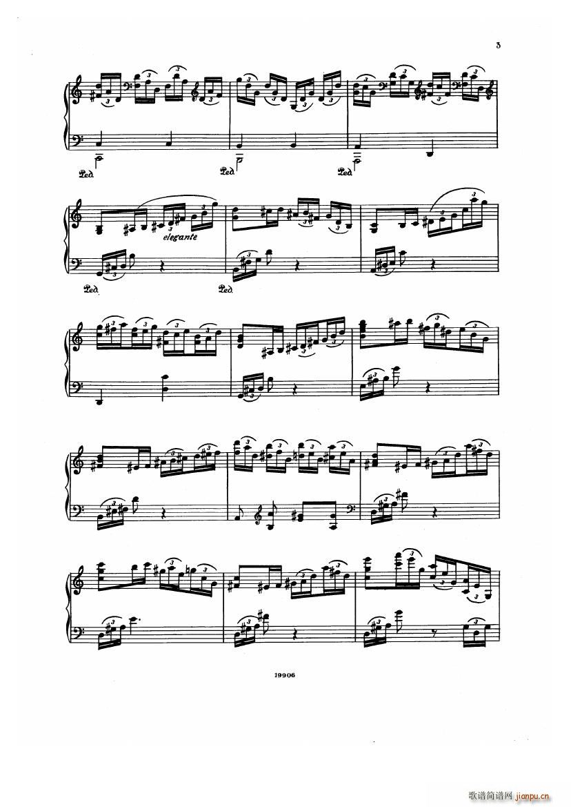 Albeniz op 65 Etudes no 1 73