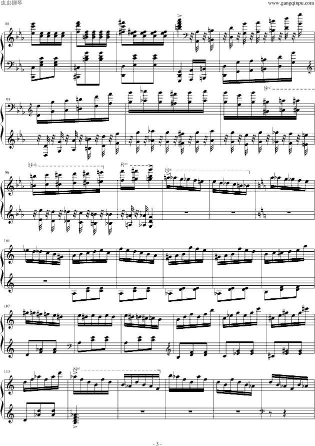 肖邦圆舞曲-钢琴谱(钢琴曲)-肖邦-chopin3