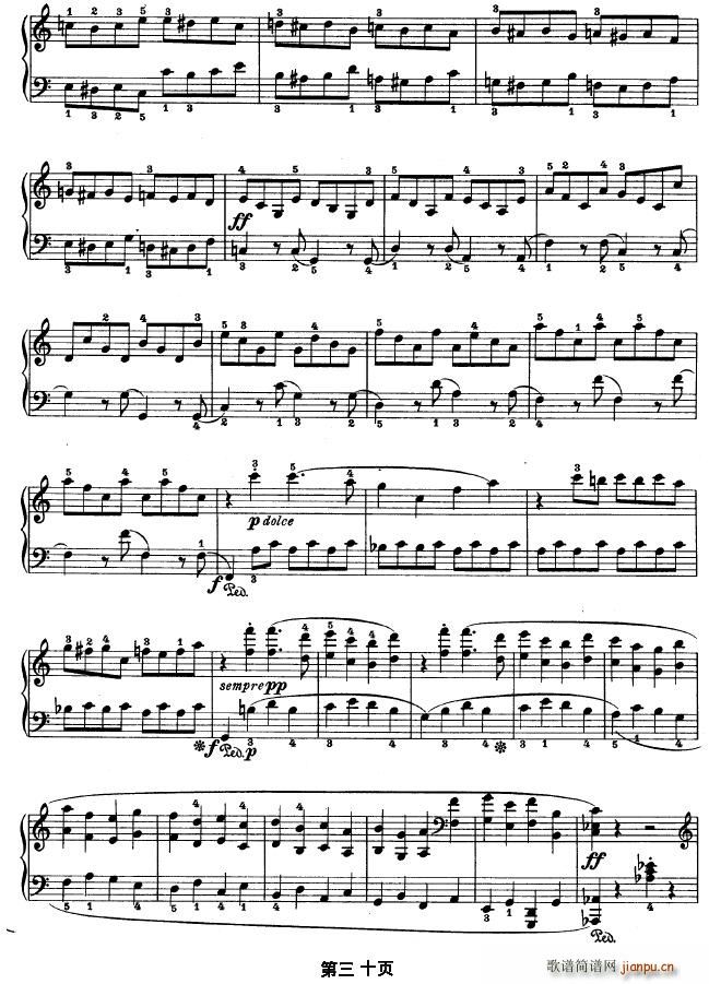 SONATE OP.53（第二十一钢琴奏鸣曲）30