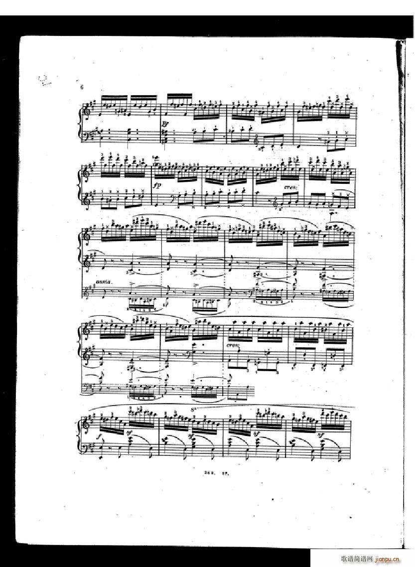 Czerny Etudes de la velocite book II4