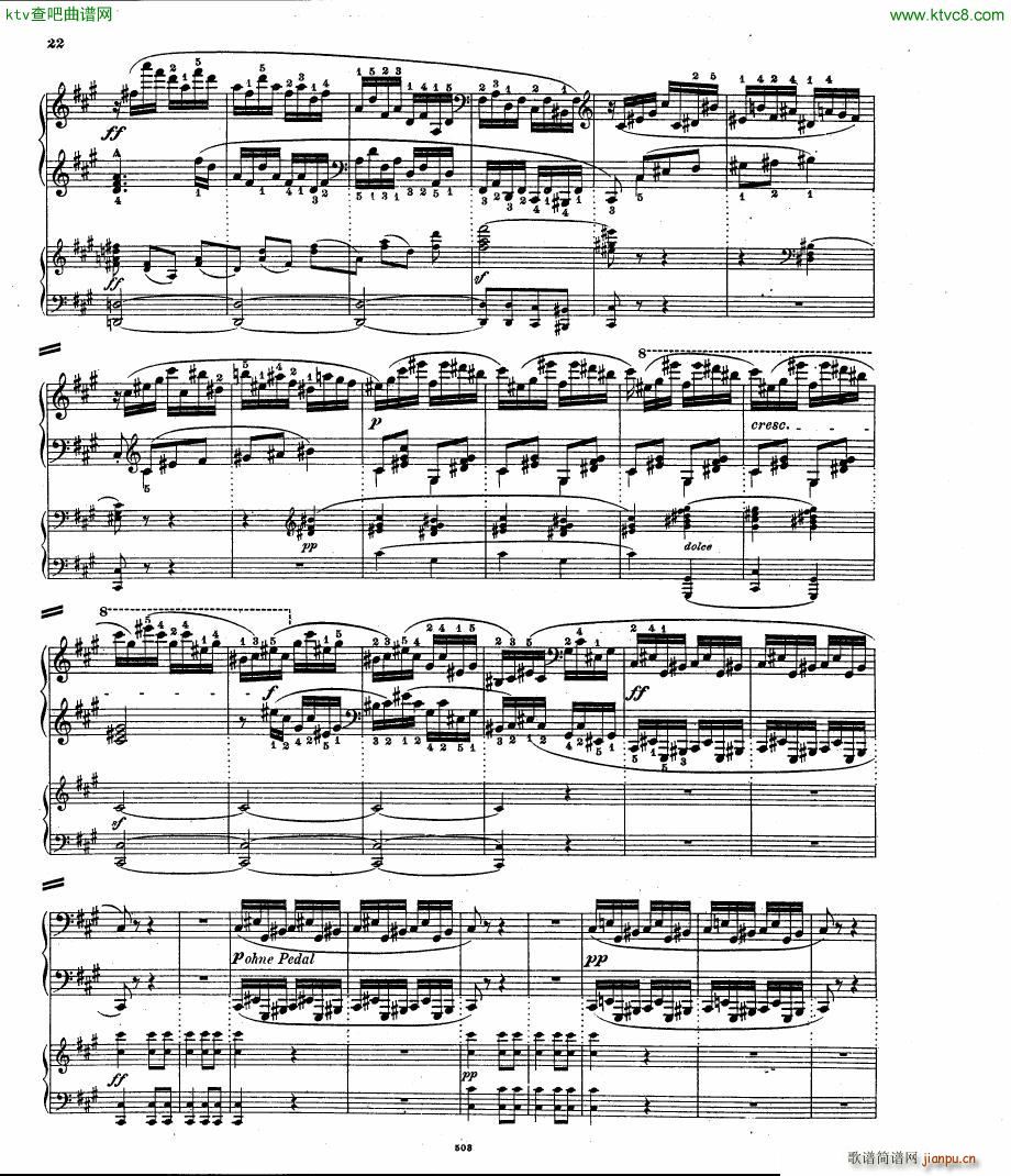 Hummel op 56 Rondo brillant pno orch21