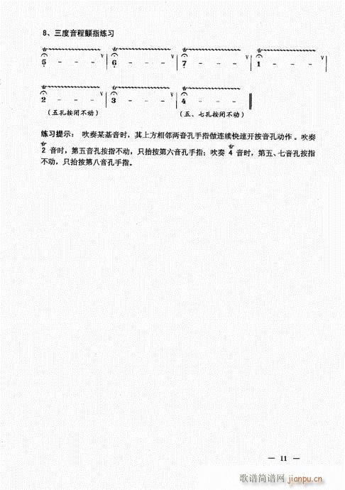 简捷实用唢呐教程  （上册）目录1-2012