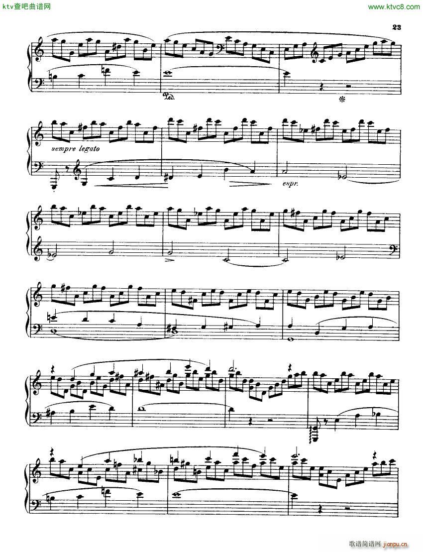 Indy Petite Sonate dans la forme classique op921