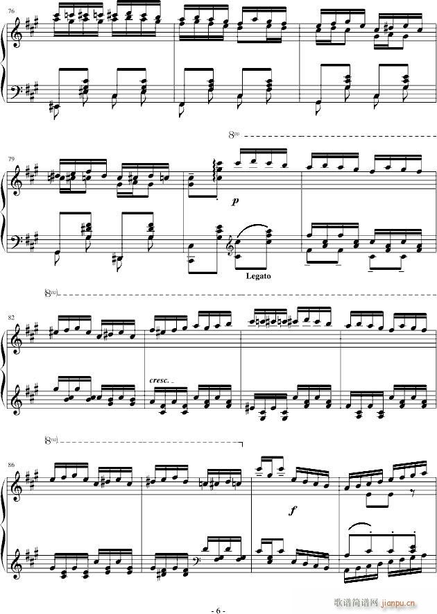 土耳其进行曲 炫技版_莫扎特6