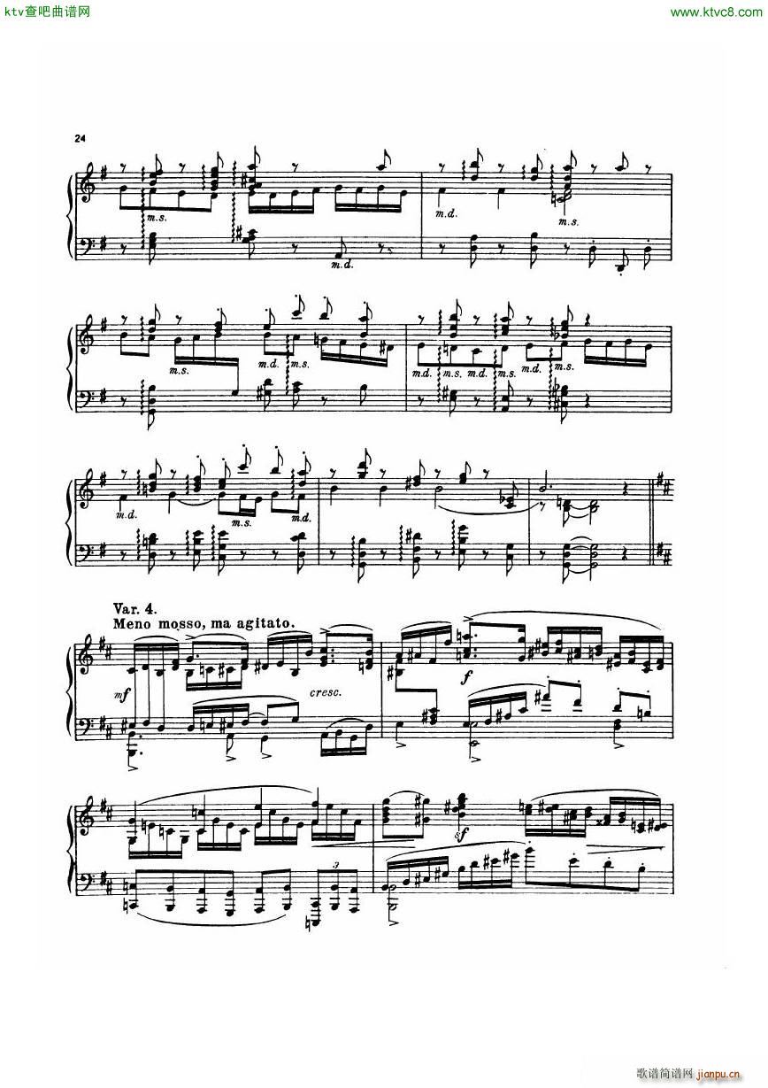 Dohnanyi 17 3 5 Humoresken Pavane6