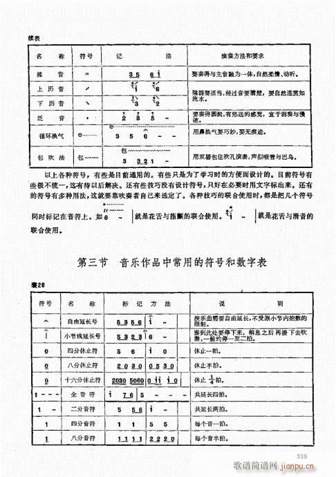 竹笛实用教程321-34019