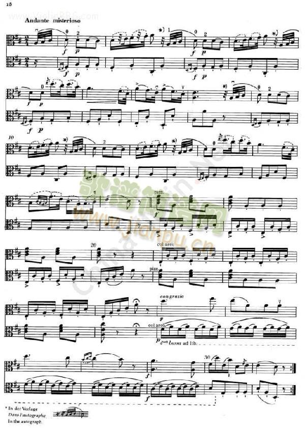 BRUNI《Sonata II.》( I.) 【I. II.中提琴】5