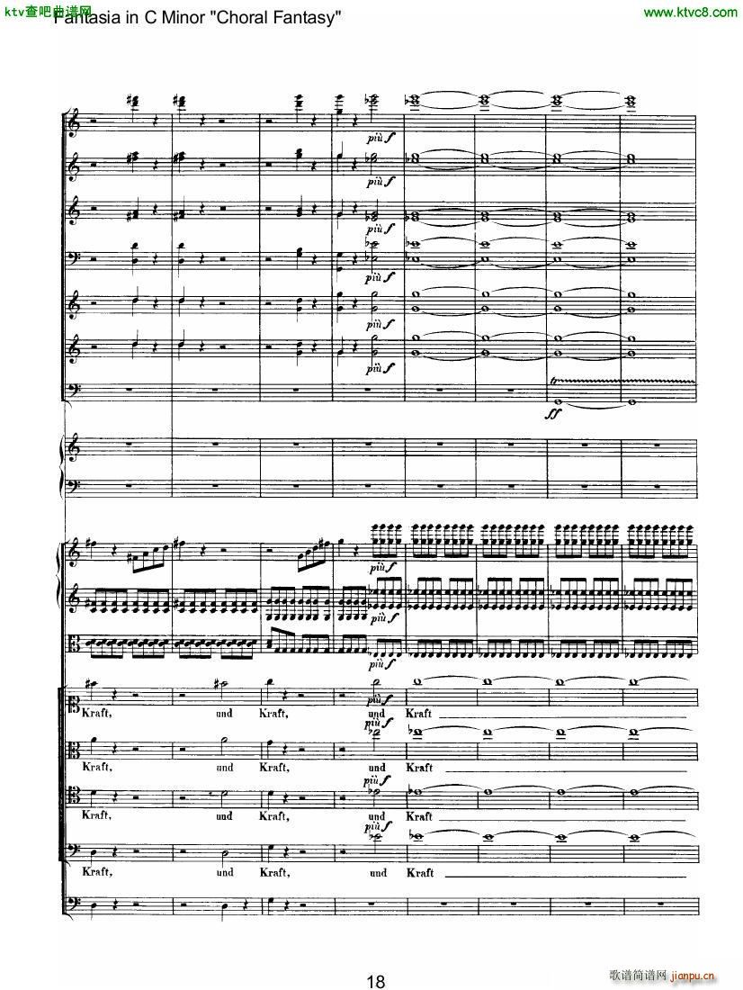 Beethoven op 80 Choral Fantasy 二3