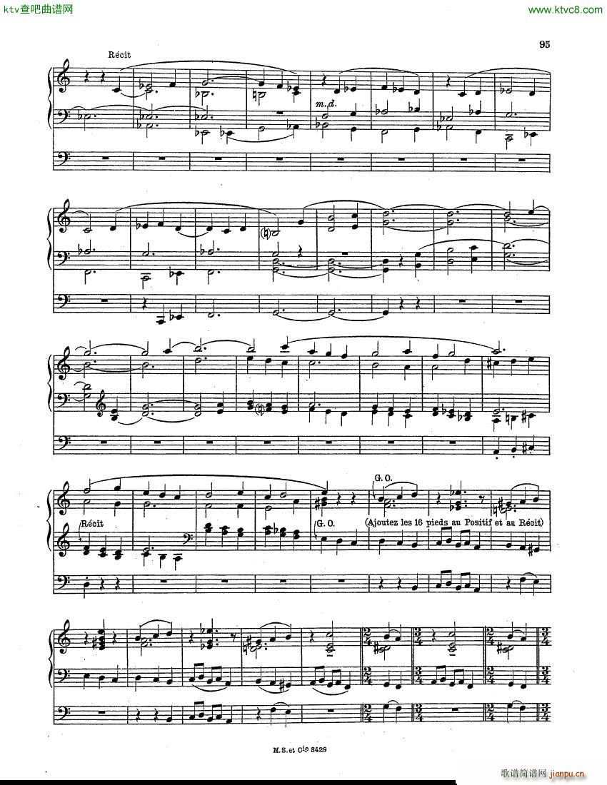 Guiraud Georges Offertoire Pascal organ3