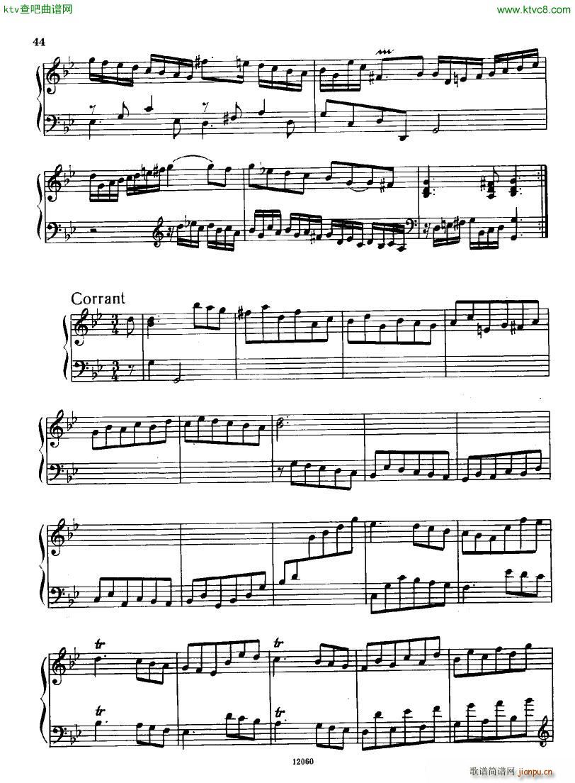 H ndel 1 Suiten for Piano Book 1 二4
