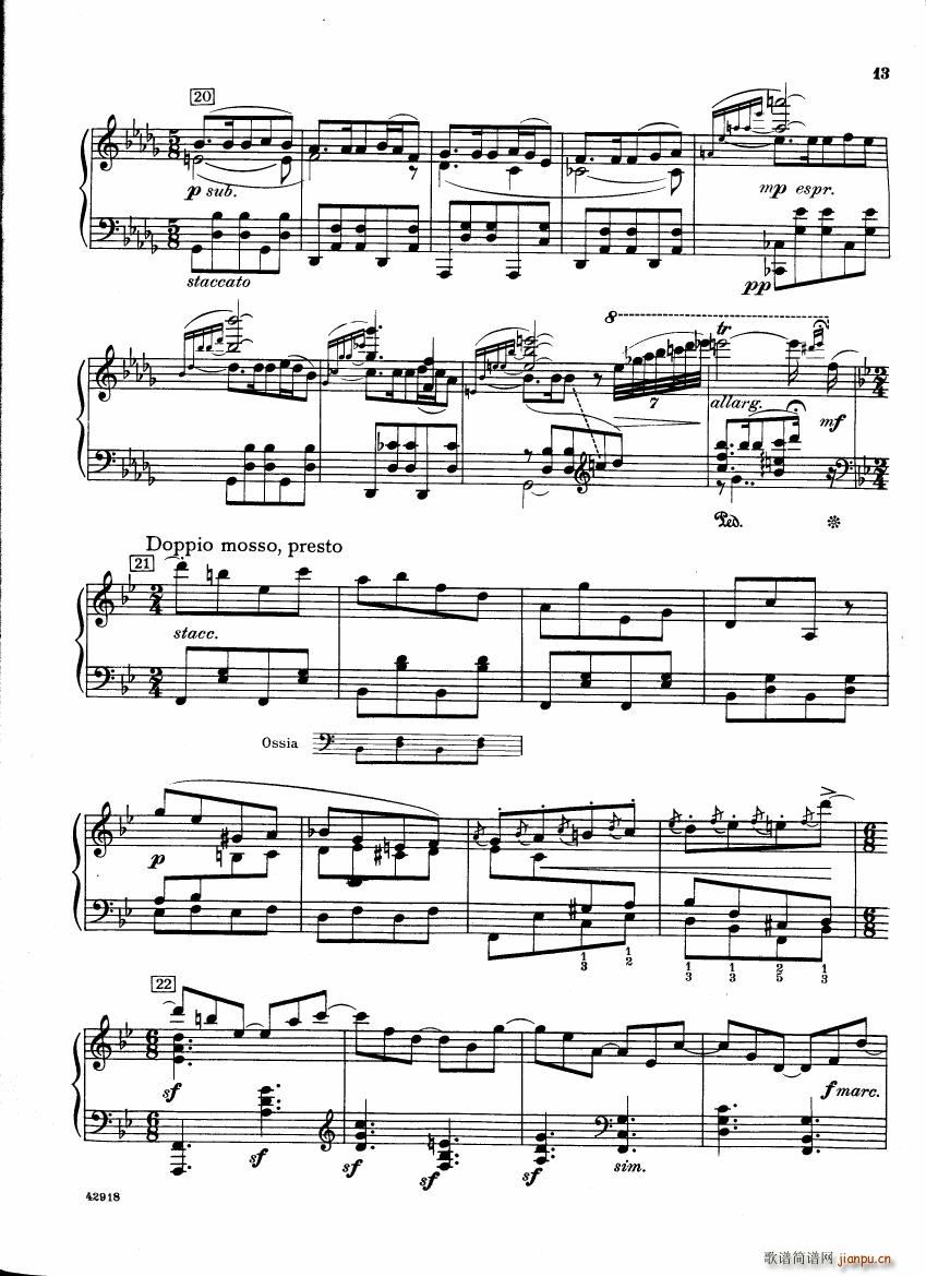 Barber op 28 Souvenirs piano solo13