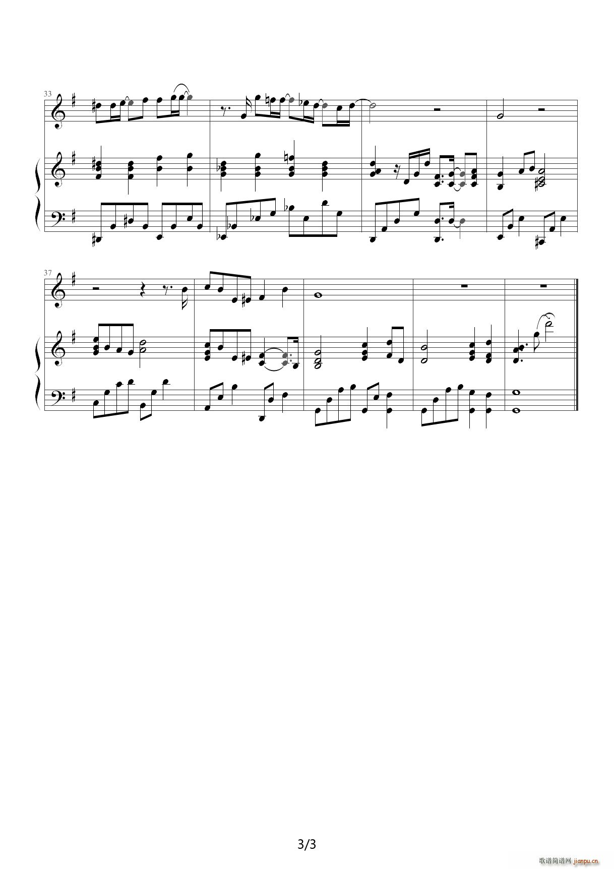 《I Believe》(弹唱版) G调3