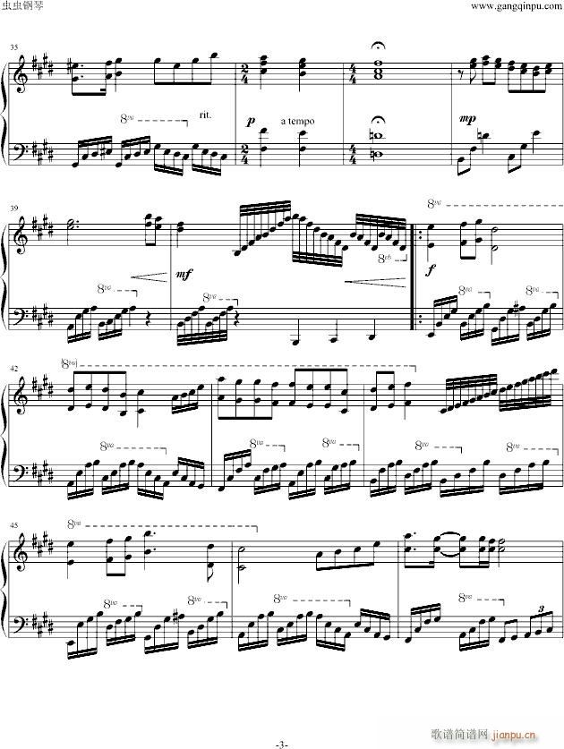 FF9钢琴原版Melody of Life（生命的弦律）_最终幻想3