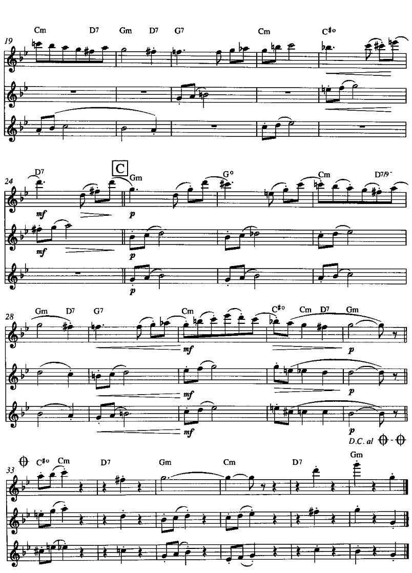 怪诞圆舞曲(长笛三重奏)2