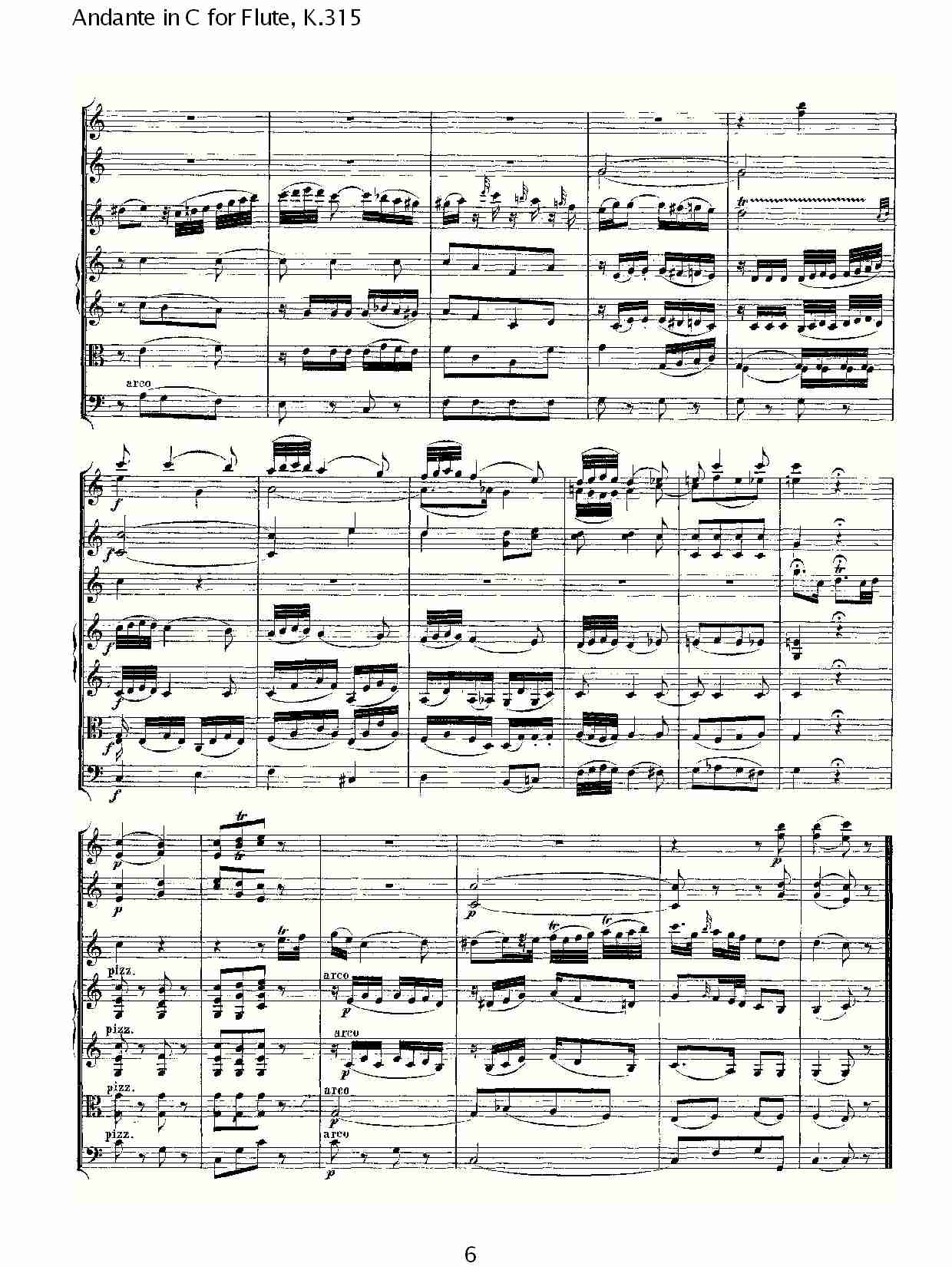 D调长笛行板（协奏曲）, K.3156