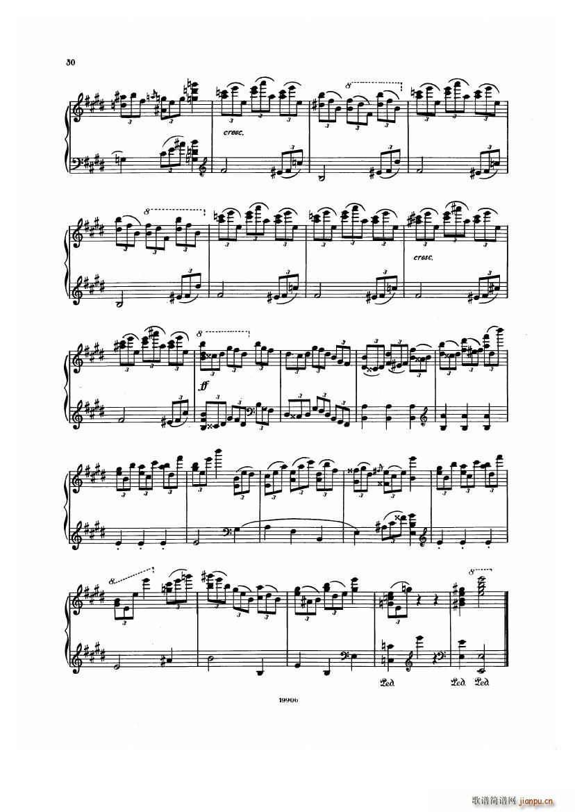 Albeniz op 65 Etudes no 1 730