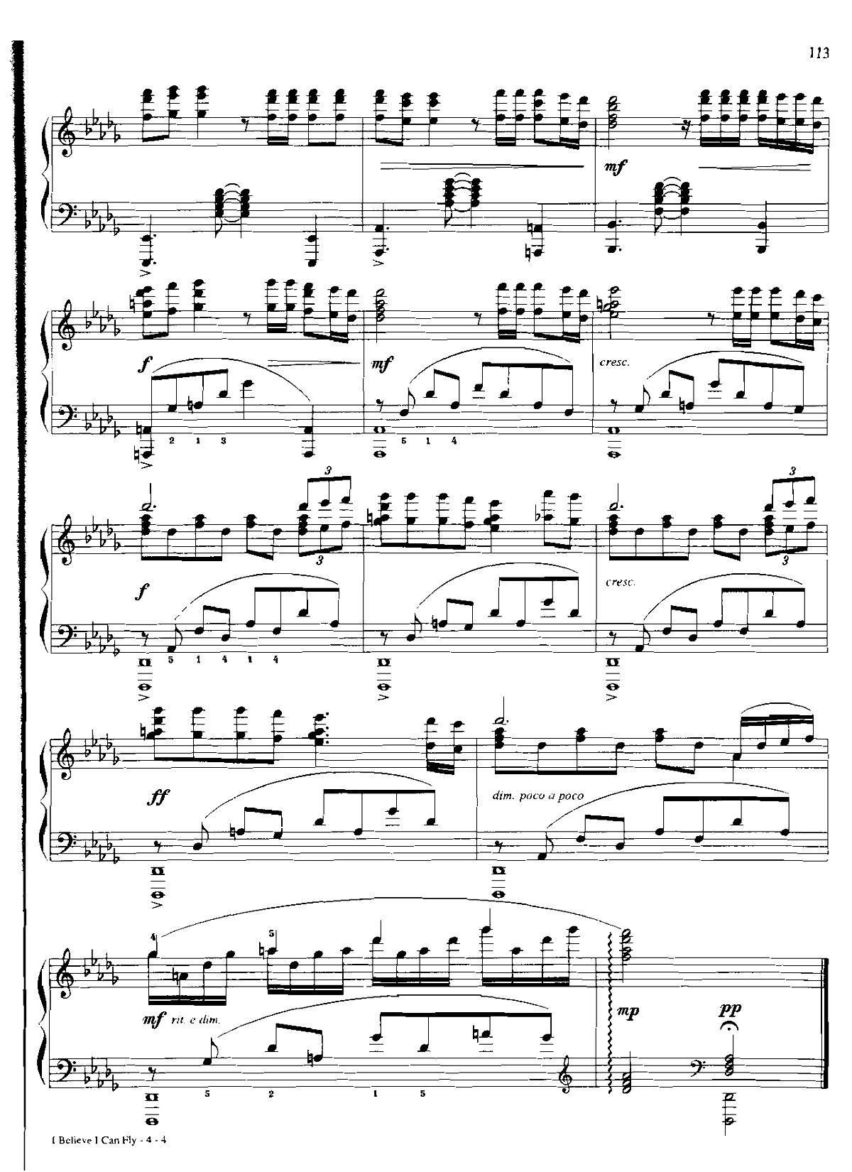 I BELIEVE I CAN FLY(Dan Coates 流行情调 集)4