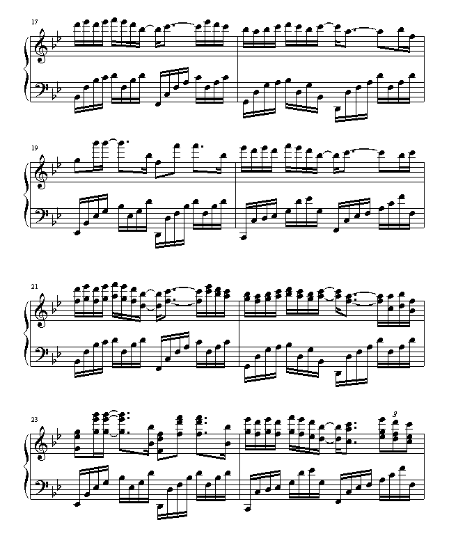 江南-钢琴谱(钢琴曲)-林俊杰3