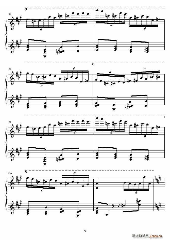 瓦洛多斯改编 《土耳其进行曲》_莫扎特9