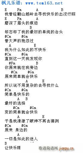 简单快乐 央视分秒必争 吉他_小柯1