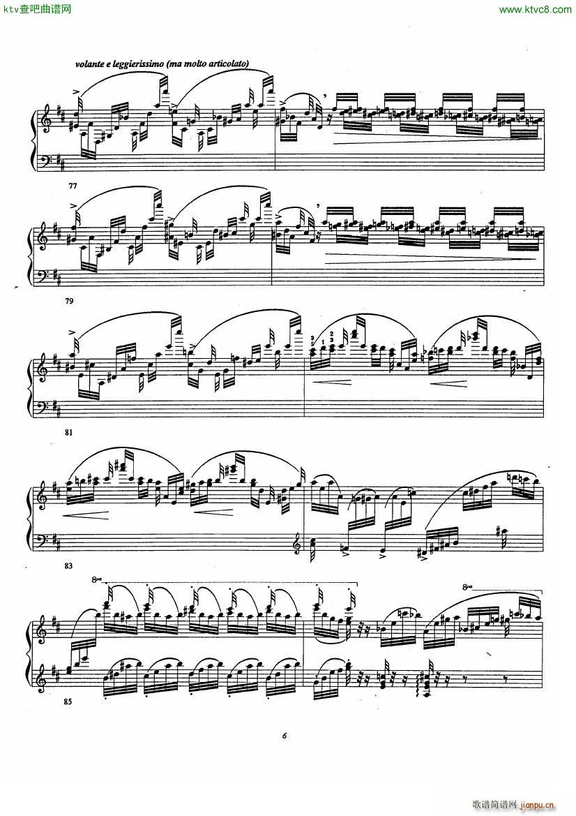 Etude No 3 La Campanella D après Paganini Liszt6