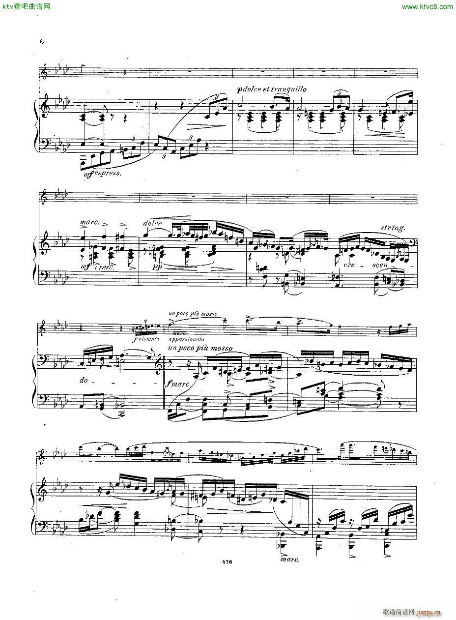 Andersen op 54 Deuxieme Impromptu fl pno3