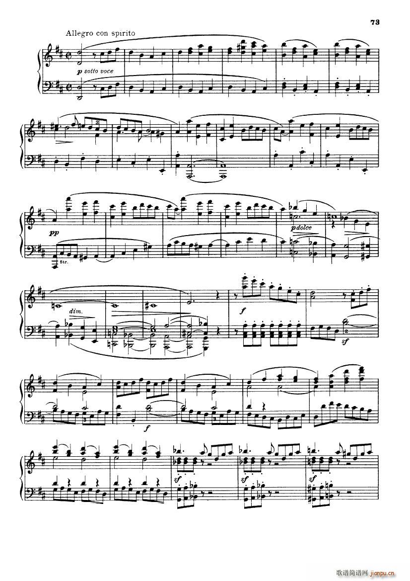 Brahms op 73 Singer Symphonie Nr 2 D Dur29