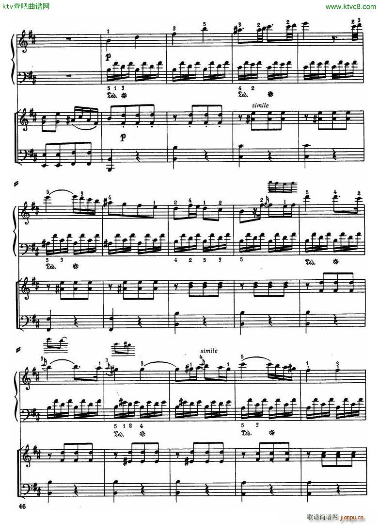 Haydn Piano Concerto in D Major 2pf44