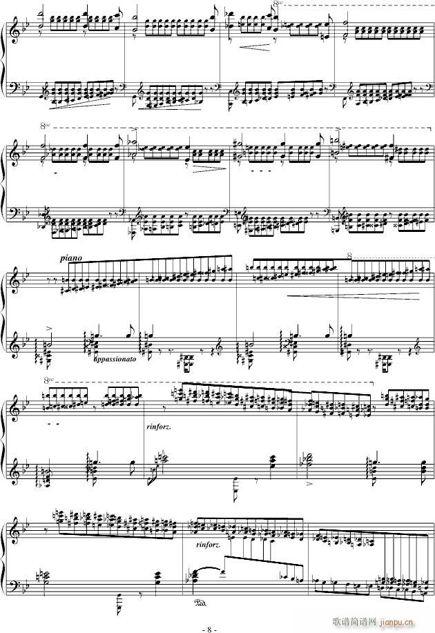 李斯特超技练习曲4《马捷帕》_李斯特8