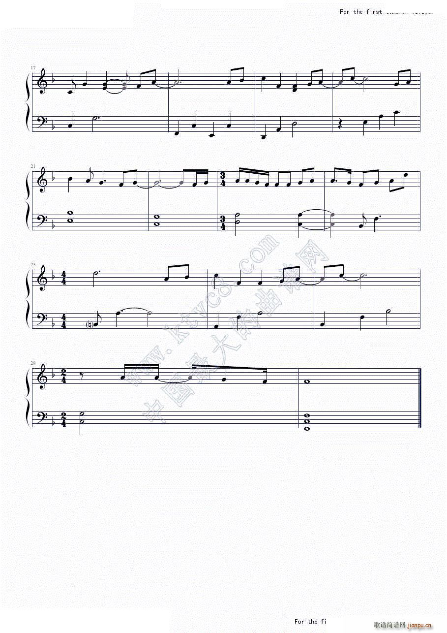 For the first time in forever3