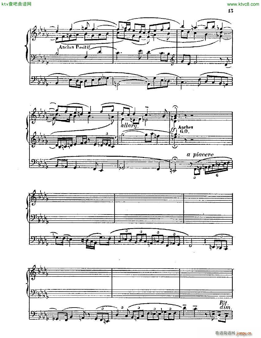 Blin Rene Symphonie mvt 1 solo organ13