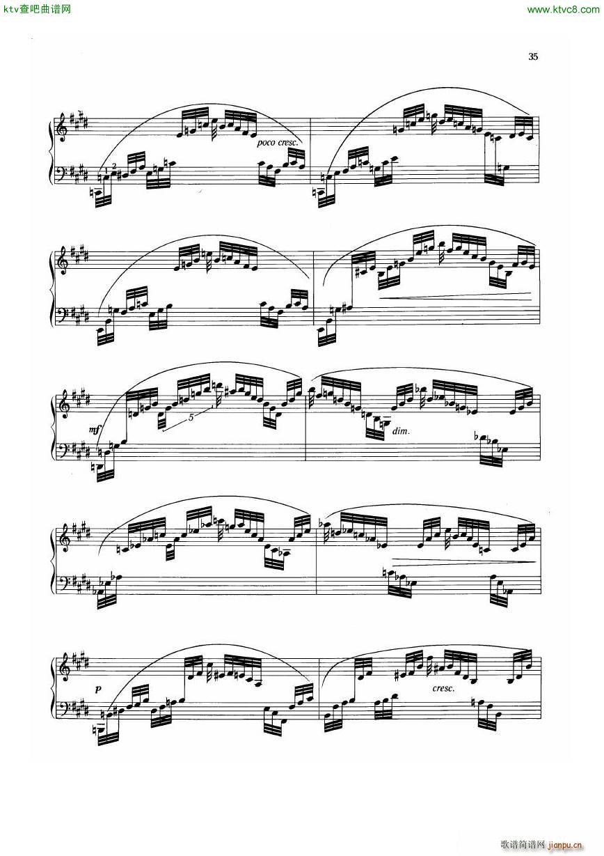 Dohnanyi Etude Op 28 52