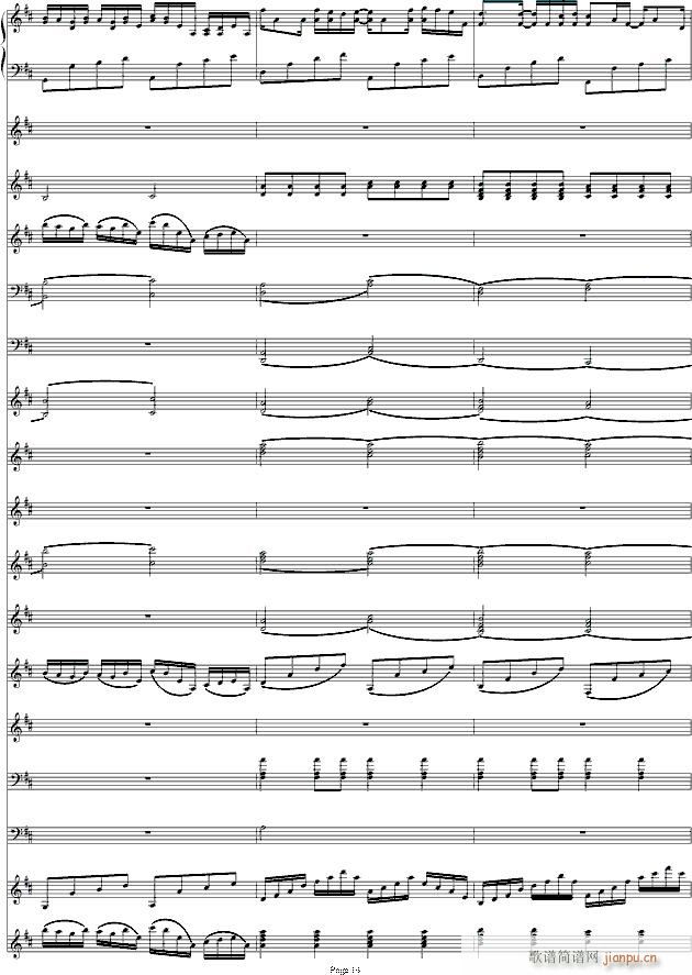 D大调卡农协奏交响_帕赫贝尔 Pachelbel14