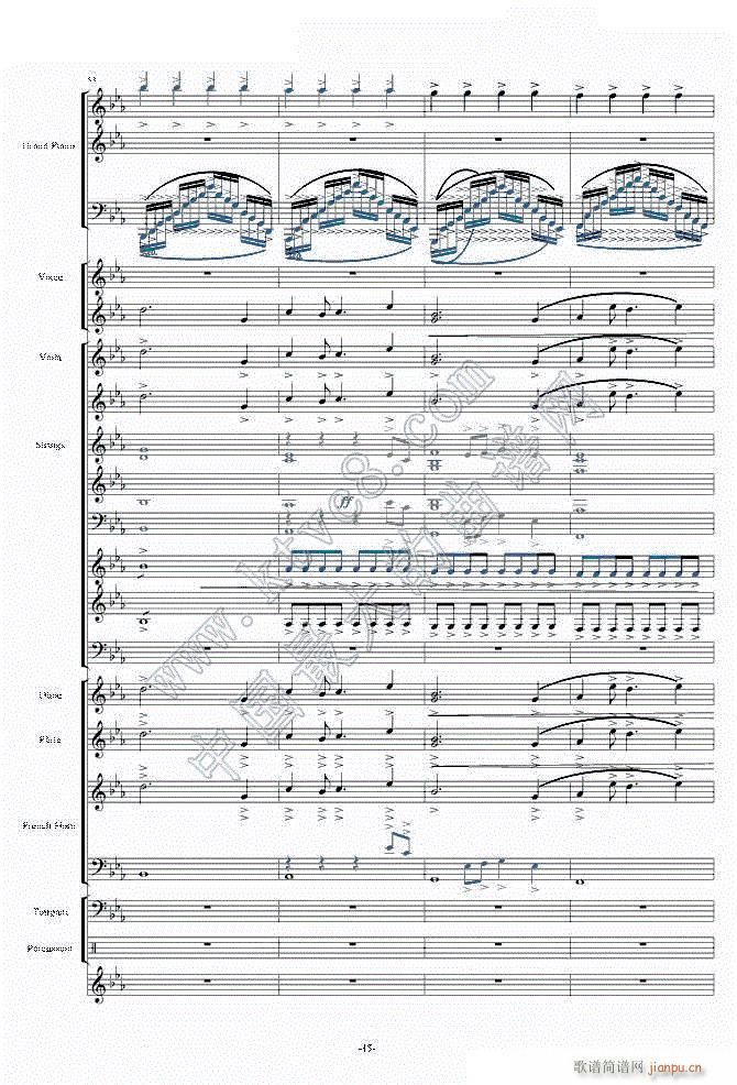 天空之城―震撼现代交响版(总谱)151