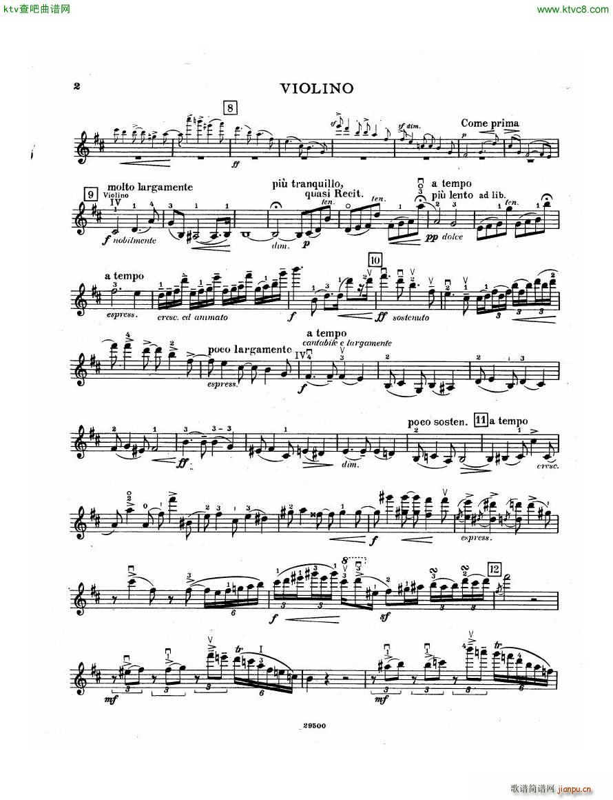 Elgar Violin Concerto Vn2