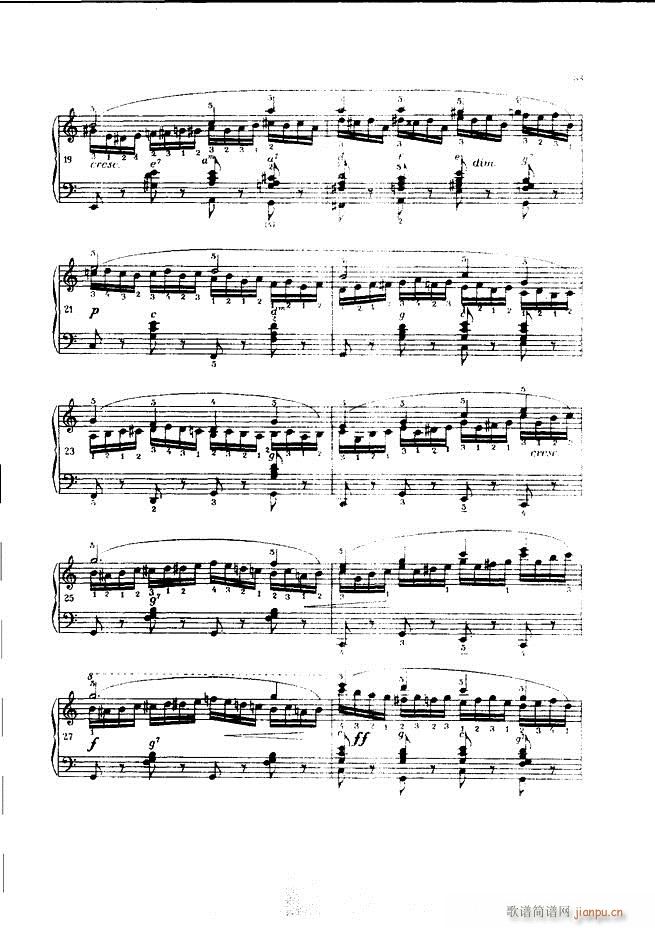 车尔尼手风琴练习曲集 Ⅲ83