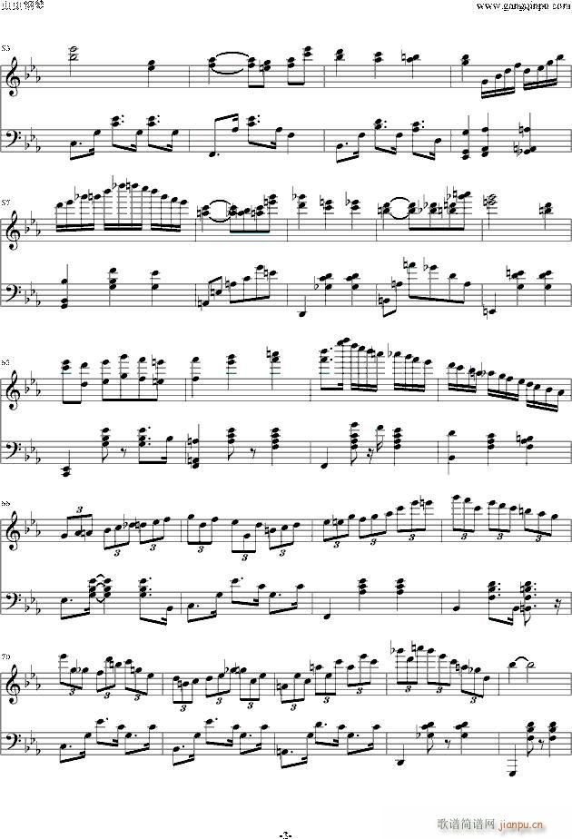 magic waltz原版琴谱（PDF）3