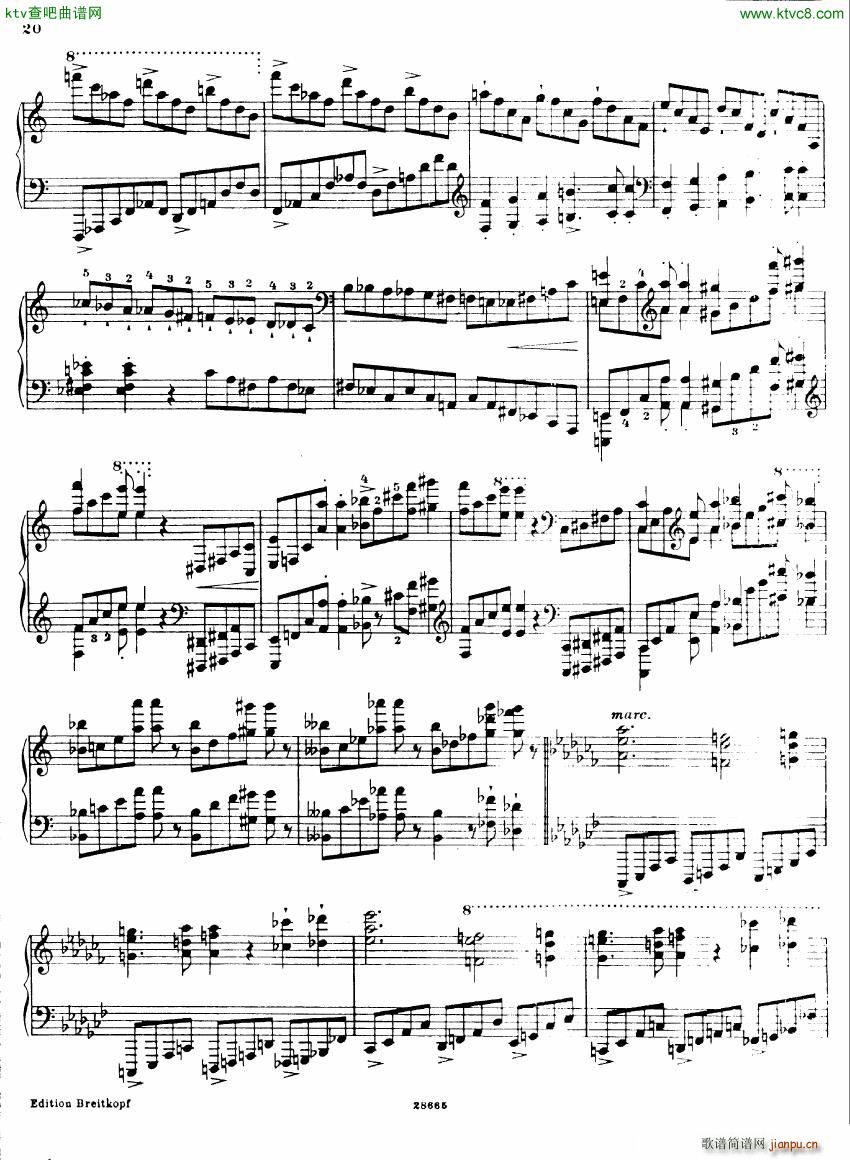 Busoni Etudes 22