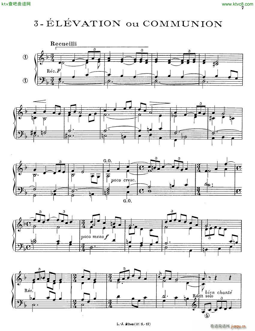 Alain Albert 15 Pieces organ7