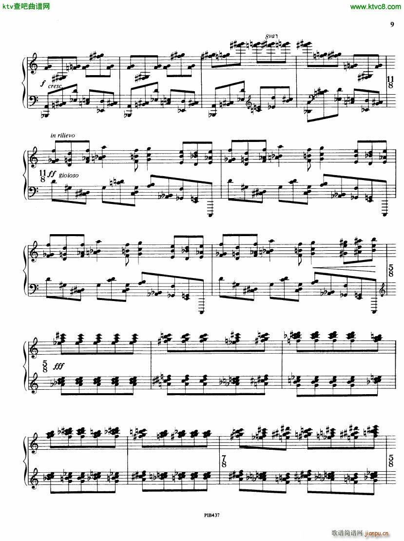 Ginastera op 53 Sonata No 29