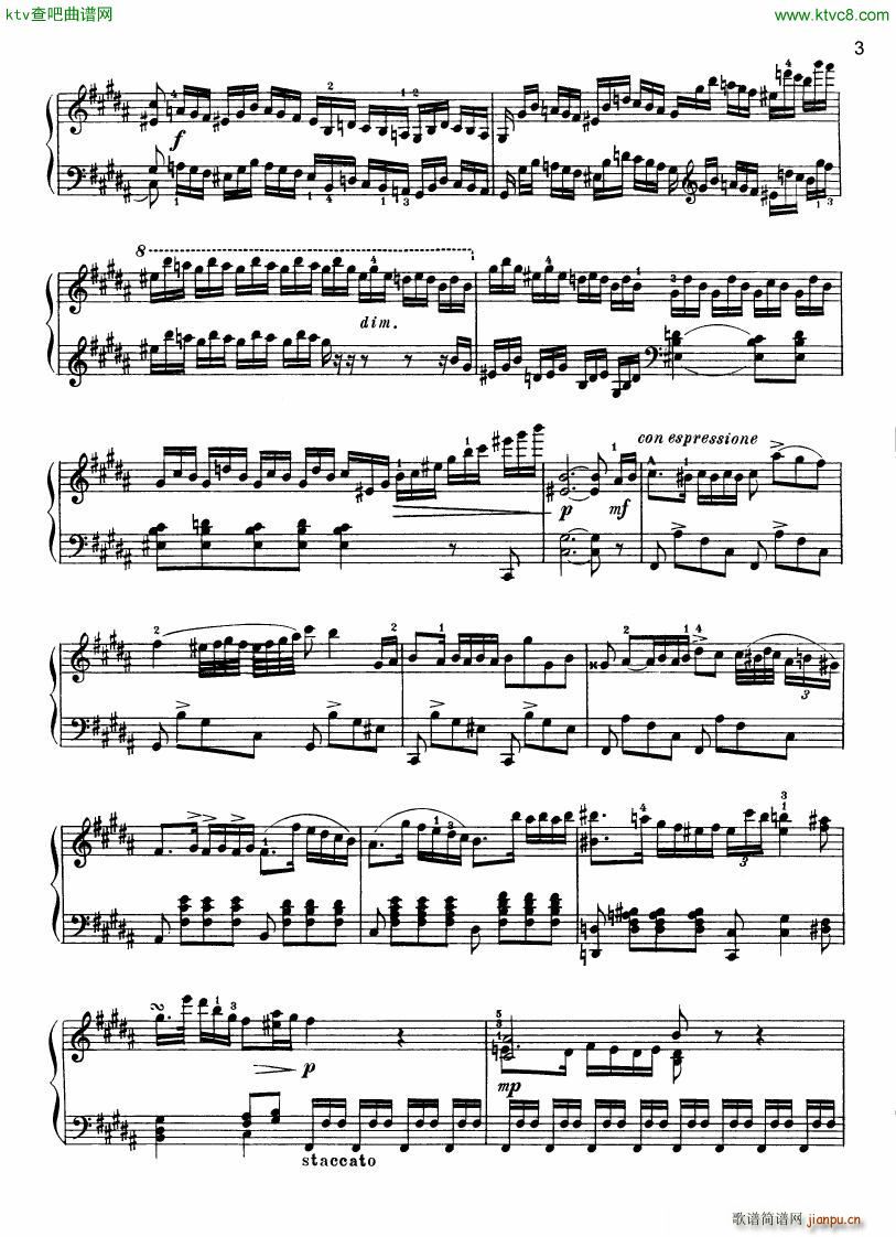 Field Sonata no4 b major3