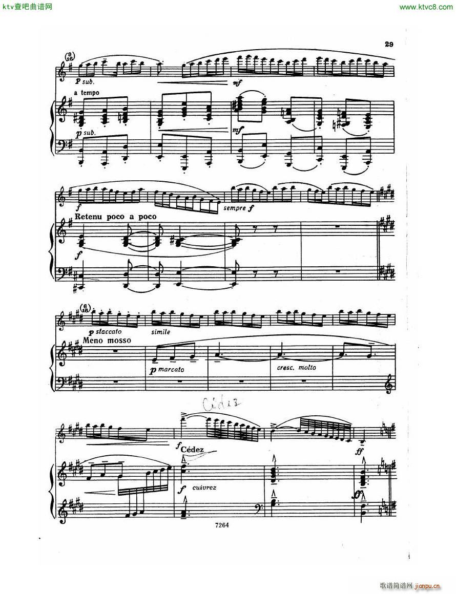 Debussy Violin Sonata Pn28