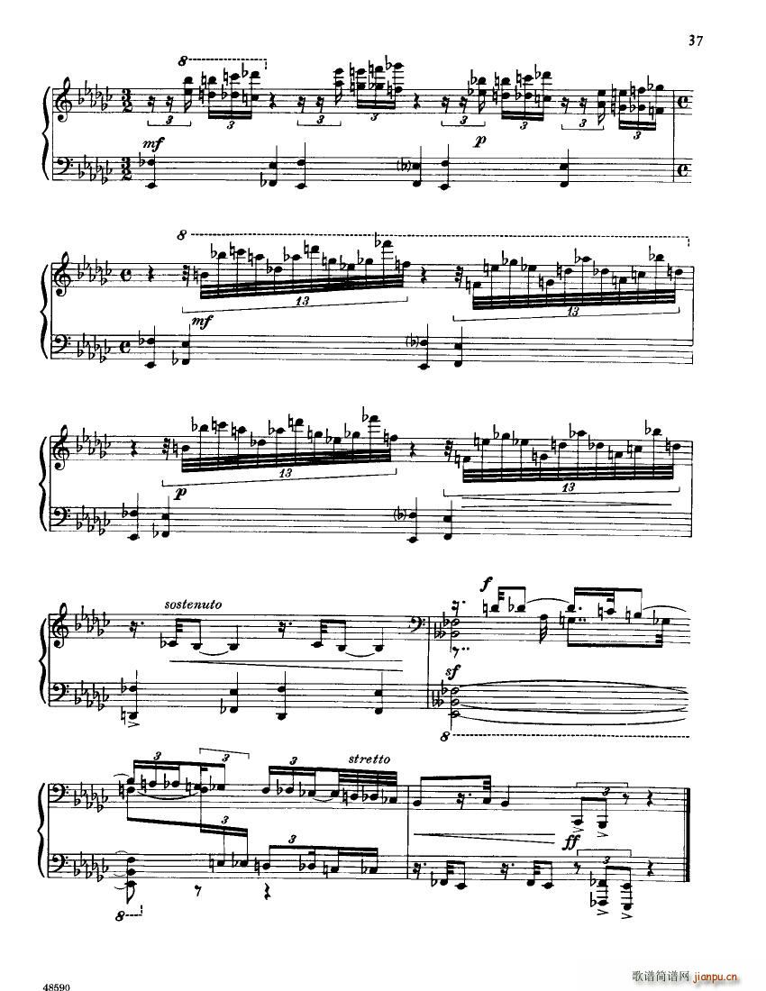 Barber op 26 Piano Sonata15