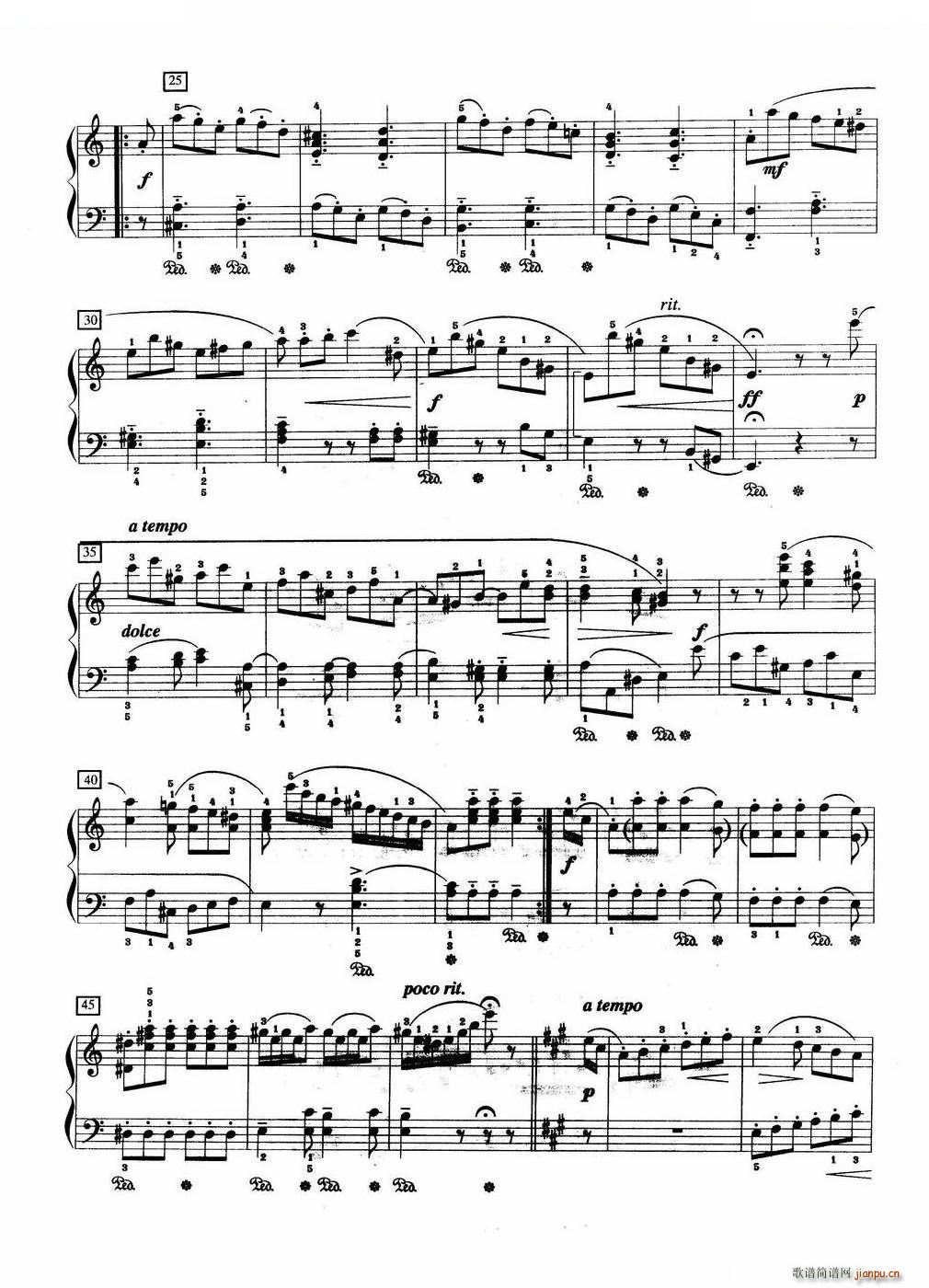 奏鸣曲(六级B 2 )2